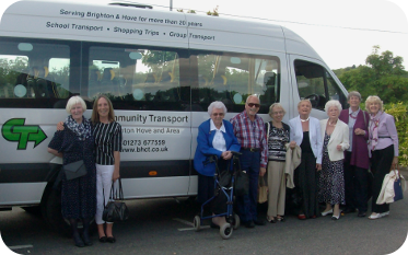 Brighton & Hove Community Transport Minibus Hire